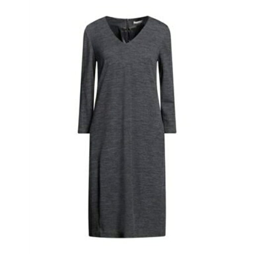 【送料無料】 カッペリーニ バイ ペセリコ レディース ワンピース トップス Midi dresses Grey 【送料無料】 カッペリーニ バイ ペセリコ レディース ワンピース トップス Midi dresses Grey