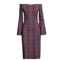 【送料無料】 チアラ・ボニ・プティ・ローブ レディース ワンピース トップス Midi dresses Purple