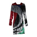 【送料無料】 バルマン レディース ワンピース トップス Mini dresses Silver
