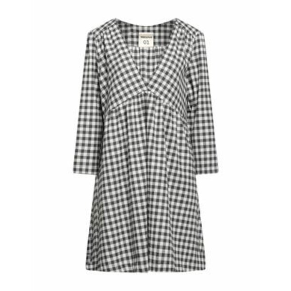 【送料無料】 セミクチュール レディース ワンピース トップス Mini dresses Black