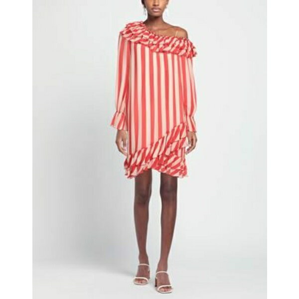 【送料無料】 ブルマリン レディース ワンピース トップス Mini dresses Red