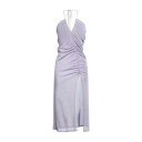 【送料無料】 リビアナコンティ レディース ワンピース トップス Midi dresses Purple