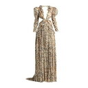 【送料無料】 エトロ レディース ワンピース トップス Maxi dresses Yellow