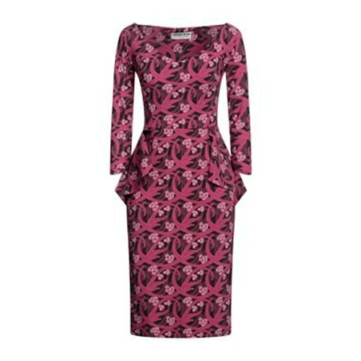 【送料無料】 チアラ・ボニ・プティ・ローブ レディース ワンピース トップス Midi dresses Pink 【送料無料】 チアラ・ボニ・プティ・ローブ レディース ワンピース トップス Midi dresses Pink