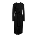【送料無料】 カパサ ミラノ レディース ワンピース トップス Midi dresses Black