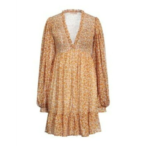 【送料無料】 バイティモ レディース ワンピース トップス Mini dresses Yellow 【送料無料】 バイティモ レディース ワンピース トップス Mini dresses Yellow