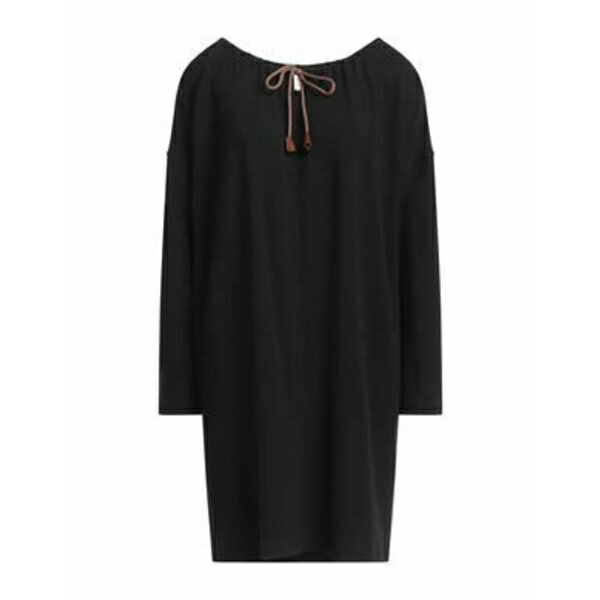 【送料無料】 アリジ レディース ワンピース トップス Mini dresses Black