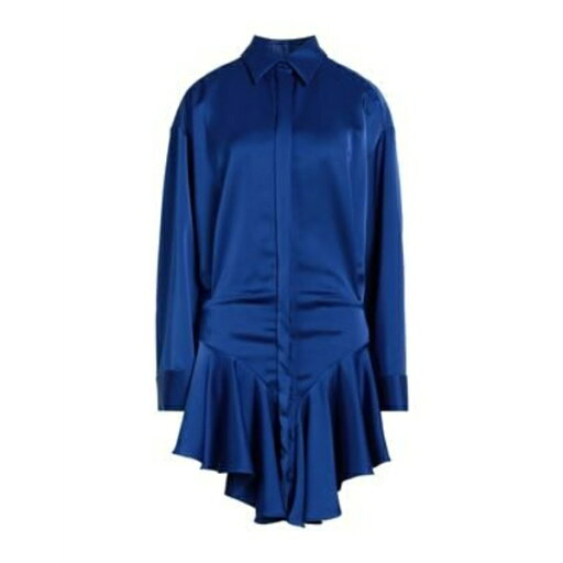 【送料無料】 ジ アティコ レディース ワンピース トップス Mini dresses Blue 【送料無料】 ジ アティコ レディース ワンピース トップス Mini dresses Blue