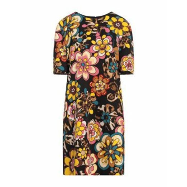 【送料無料】 モスキーノ レディース ワンピース トップス Mini dresses Black