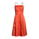 【送料無料】 ラルフローレン レディース ワンピース トップス Midi dresses Orange