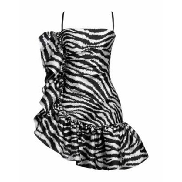 【送料無料】 ロベルトカヴァリ レディース ワンピース トップス Mini dresses Black
