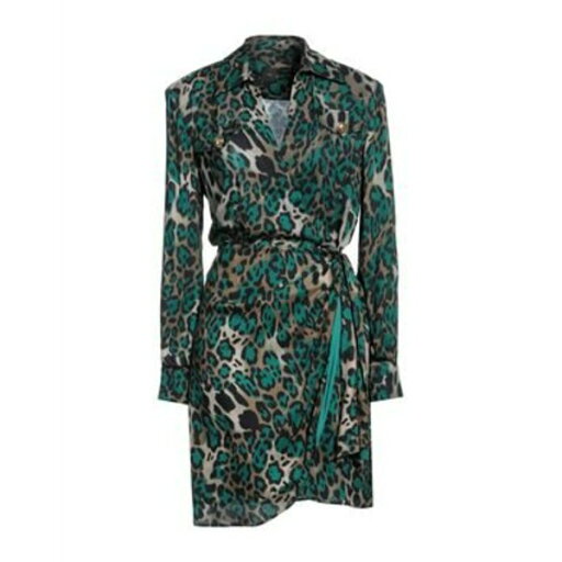 【送料無料】 ピンコ レディース ワンピース トップス Mini dresses Green 【送料無料】 ピンコ レディース ワンピース トップス Mini dresses Green