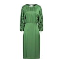 【送料無料】 テラ レディース ワンピース トップス Midi dresses Green