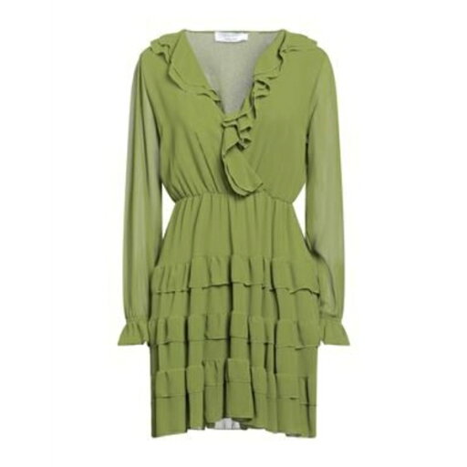 【送料無料】 カオス レディース ワンピース トップス Mini dresses Green 【送料無料】 カオス レディース ワンピース トップス Mini dresses Green