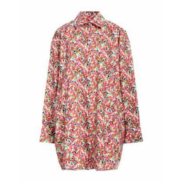 【送料無料】 エムエスジイエム レディース ワンピース トップス Mini dresses White