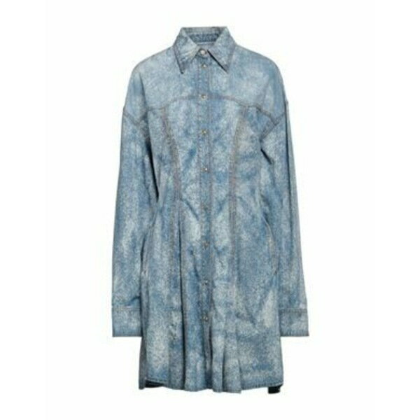 【送料無料】 ベルサーチ レディース ワンピース トップス Mini dresses Blue
