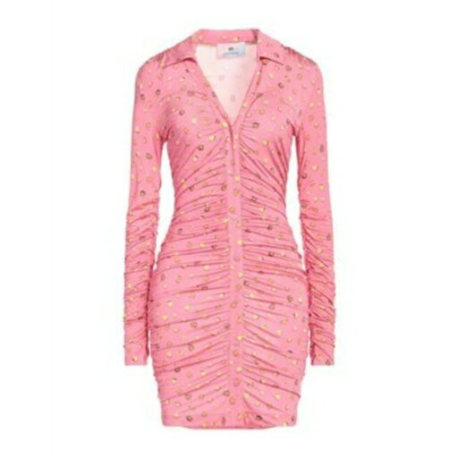 【送料無料】 シアラフェラーニ レディース ワンピース トップス Mini dresses Pink 【送料無料】 シアラフェラーニ レディース ワンピース トップス Mini dresses Pink