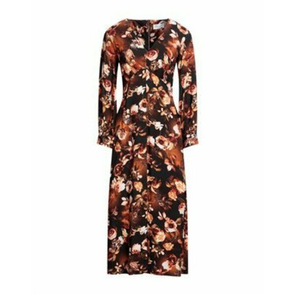 【送料無料】 クローゼット レディース ワンピース トップス Midi dresses Orange