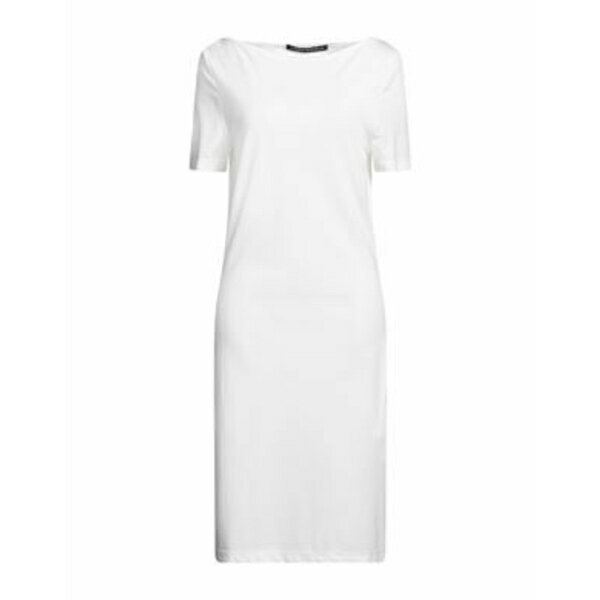 【送料無料】 アレッシオ バルデッレ レディース ワンピース トップス Midi dresses White
