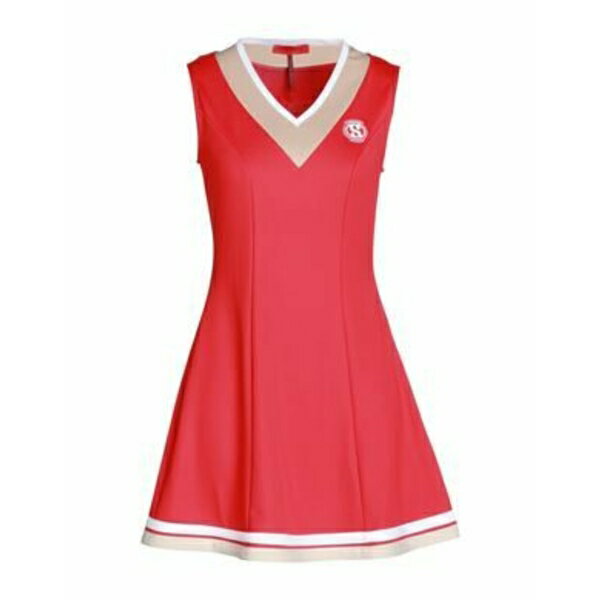 【送料無料】 マックス アンド コー レディース ワンピース トップス Mini dresses Red