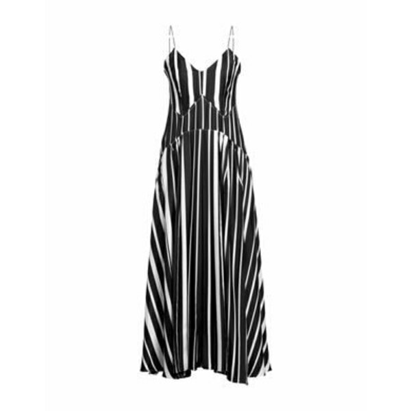 【送料無料】 ヴィクトリア ベッカム レディース ワンピース トップス Maxi dresses Black