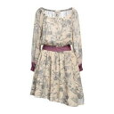 【送料無料】 セミクチュール レディース ワンピース トップス Mini dresses Beige