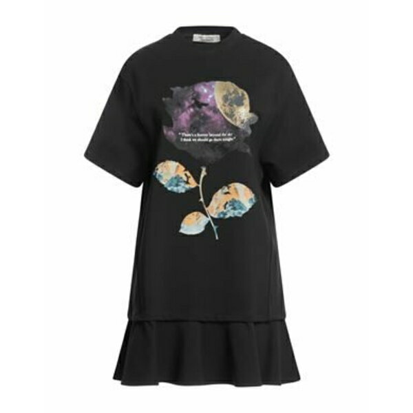 【送料無料】 ヴァレンティノ ガラヴァーニ レディース ワンピース トップス Mini dresses Black