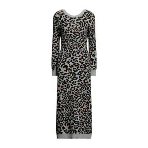 【送料無料】 ダンダス レディース ワンピース トップス Midi dresses Grey 【送料無料】 ダンダス レディース ワンピース トップス Midi dresses Grey