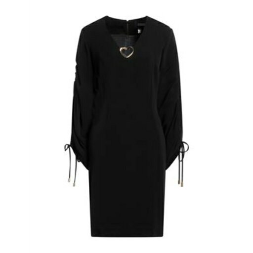 【送料無料】 ロベルトカヴァリ レディース ワンピース トップス Midi dresses Black 【送料無料】 ロベルトカヴァリ レディース ワンピース トップス Midi dresses Black