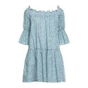 【送料無料】 デルフィーナ レディース ワンピース トップス Mini dresses Azure