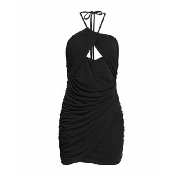 【送料無料】 ドンダップ レディース ワンピース トップス Mini dresses Black