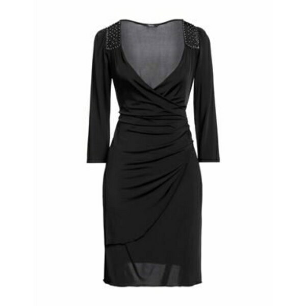 【送料無料】 ハニタ レディース ワンピース トップス Mini dresses Black