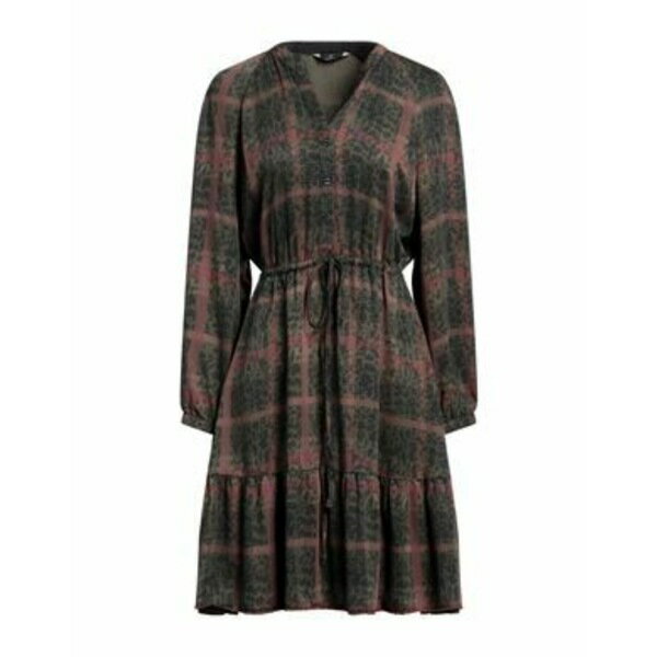 【送料無料】 メイソンズ レディース ワンピース トップス Mini dresses Green