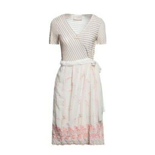 【送料無料】 エリサ カヴァレッティ バイ ダニエラ ダッラヴァッレ レディース ワンピース トップス Mini dresses Beige 【送料無料】 エリサ カヴァレッティ バイ ダニエラ ダッラヴァッレ レディース ワンピース トップス Mini dresses Beige
