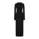 【送料無料】 ヴェルサーチ レディース ワンピース トップス Maxi dresses Black