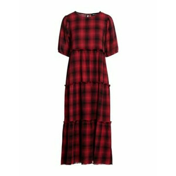 【送料無料】 デジグアル レディース ワンピース トップス Midi dresses Red