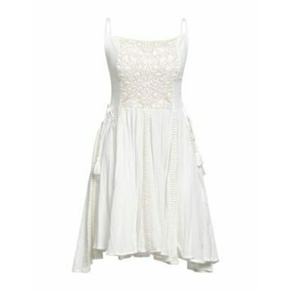 【送料無料】 アイコニーク レディース ワンピース トップス Mini dresses White