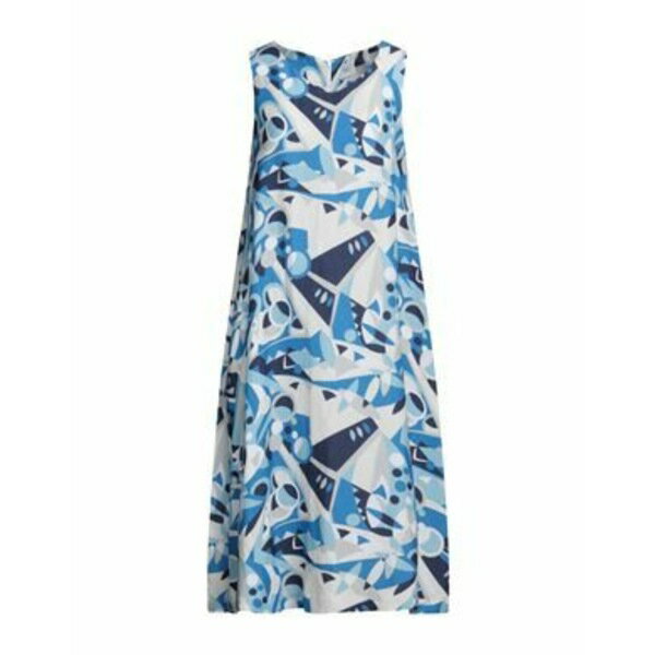 【送料無料】 フェデーリ レディース ワンピース トップス Midi dresses Azure
