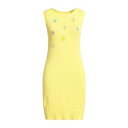 【送料無料】 マラーニ G. レディース ワンピース トップス Mini dresses Yellow