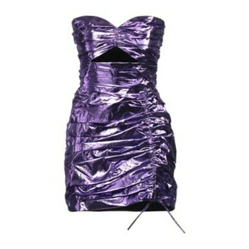 【送料無料】 アーメン レディース ワンピース トップス Mini dresses Purple 【送料無料】 アーメン レディース ワンピース トップス Mini dresses Purple