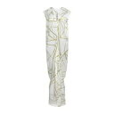 【送料無料】 リックオウエンス レディース ワンピース トップス Maxi dresses White