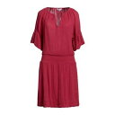 【送料無料】 マイケルスターズ レディース ワンピース トップス Mini dresses Red
