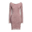 【送料無料】 ロベルトカヴァリ レディース ワンピース トップス Mini dresses Pink