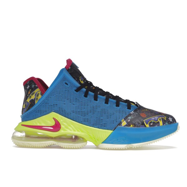 Nike ナイキ メンズ スニーカー 【Nike LeBron 19 Low LeBronival】 サイズ US_8(26.0cm) Blue/Pink-Volt