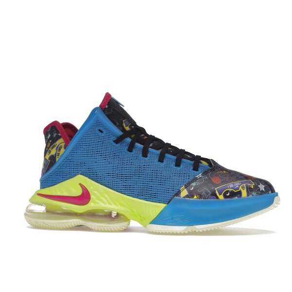 Nike ナイキ メンズ スニーカー 【Nike LeBron 19 Low LeBronival】 サイズ US_8(26.0cm) Blue/Pink-Volt