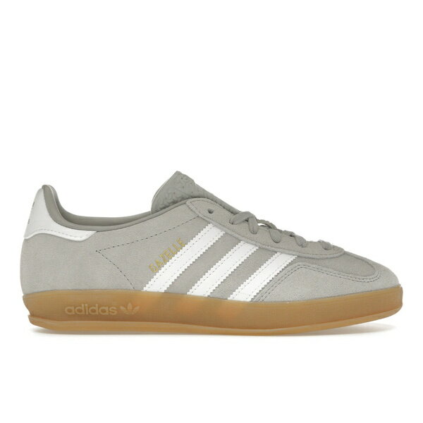 adidas アディダス メンズ スニーカー 【adidas Gazelle Indoor Grey Cloud White Gold Metallic】 サイズ US_M_14 Grey Two/Cloud White/Gold Metallic