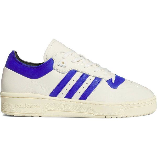 adidas アディダス メンズ スニーカー 【adidas Rivalry 86 Low Cream White Lucid Blue】 サイズ US_12(30.0cm) Cream White/Lucid Blue/Easy Yellow