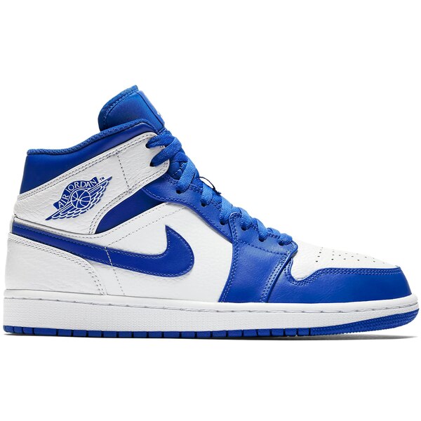 Jordan ジョーダン メンズ スニーカー 【Jordan 1 Mid Hyper Royal】 サイズ US_11.5(29.5cm) White/Hype...