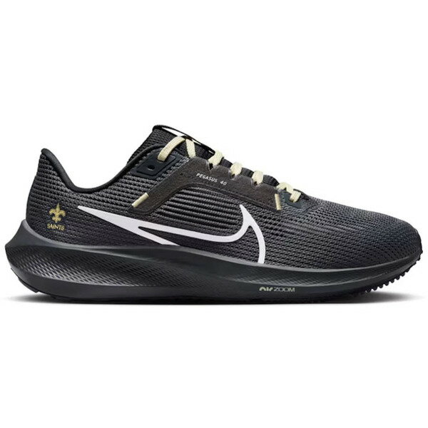 Nike ナイキ メンズ スニーカー 【Nike Pegasus 40 New Orleans Saints】 サイズ US_M_13 Anthracite/Black/Team Gold/White(4)