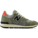 New Balance ニューバランス メンズ スニーカー 【New Balance 475 Dark Olivine Raincloud Drift Red】 サイズ US_7(25.0cm) Dark Olivine/Raincloud/Drift Red(4)